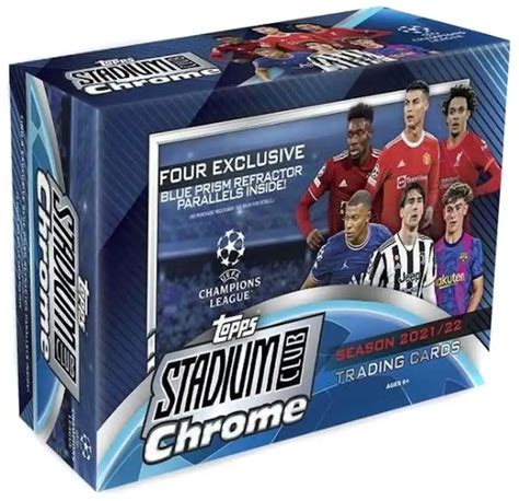 Collect jaw-dropping imagery of the biggest stars, legends and rookies of the UEFA Champions League & UEFA Europa League on Topps iconic Chrome technology. . 2022 stadium club chrome checklist